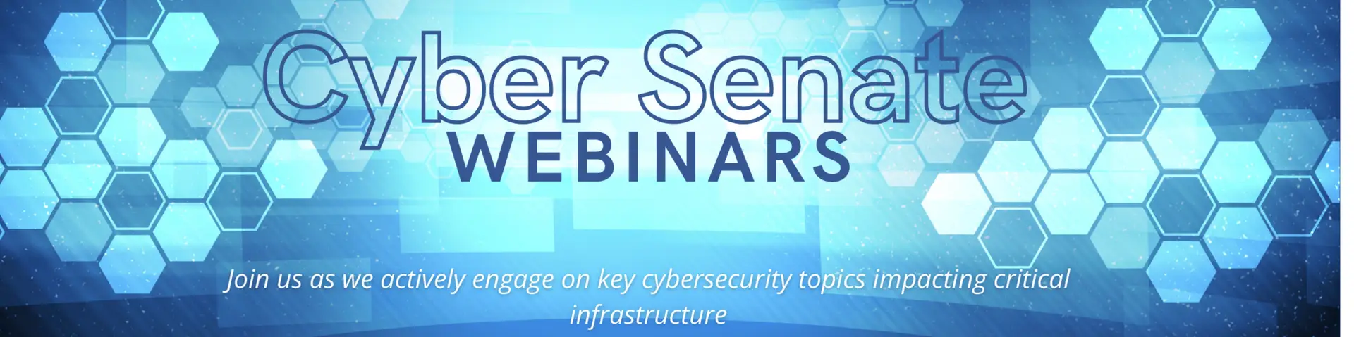 Cyber Senate Webinars