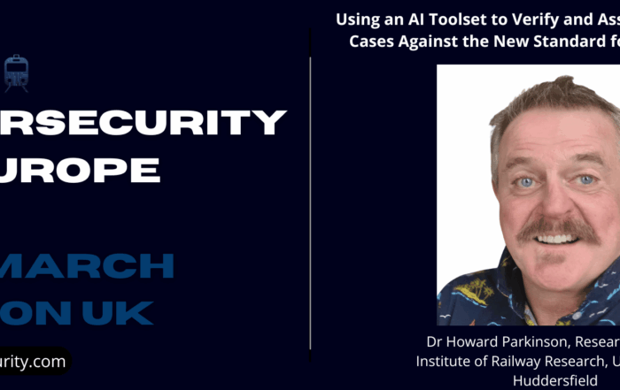 AI in cybersecurity, rail cybersecurity, IEC 63452, railway cybersecurity standards, rail digital safety, cybersecurity assurance, AI risk assessment, cybersecurity compliance, rail systems security, safety-critical systems, AI verification, cybersecurity validation, rail operators, rail supply chain security, cybersecurity governance, standards-based security, critical infrastructure cybersecurity, rail engineering systems, automated security assessment, cyber risk management