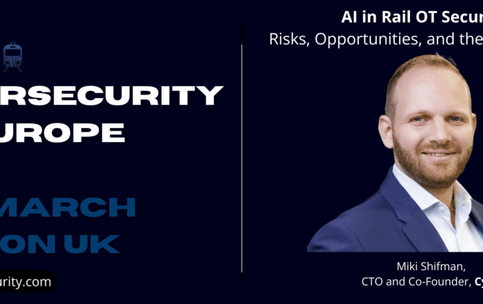 AI in Cybersecurity, Artificial Intelligence Security, Generative AI Threats, Operational Technology Security, OT Cybersecurity, Rail Cybersecurity, Railway Systems Security, Critical Infrastructure Protection, Industrial Control Systems Security, ICS Cybersecurity, Rail OT Security, Signalling Systems Security, Train Control Systems, ERTMS Security, Industrial Protocol Security, Vulnerability Discovery, Automated Exploit Development, AI-Enabled Attacks, AI for Defensive Security, Asset Visibility, OT Asset Management, IEC 62443, TS 50701, Rail Safety Systems, Secure by Design, Cyber Risk Management, Operational Resilience, Rail Infrastructure Security, Safety-Critical Systems